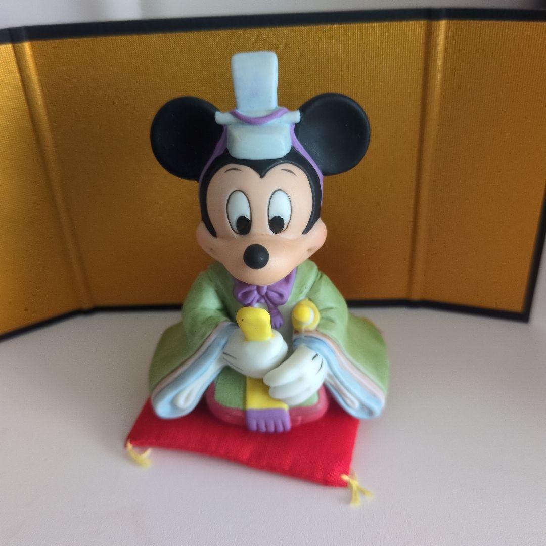 お雛様　ディズニーミッキーミニー 　エイプリル　メイ　ジューン雛人形5体セット