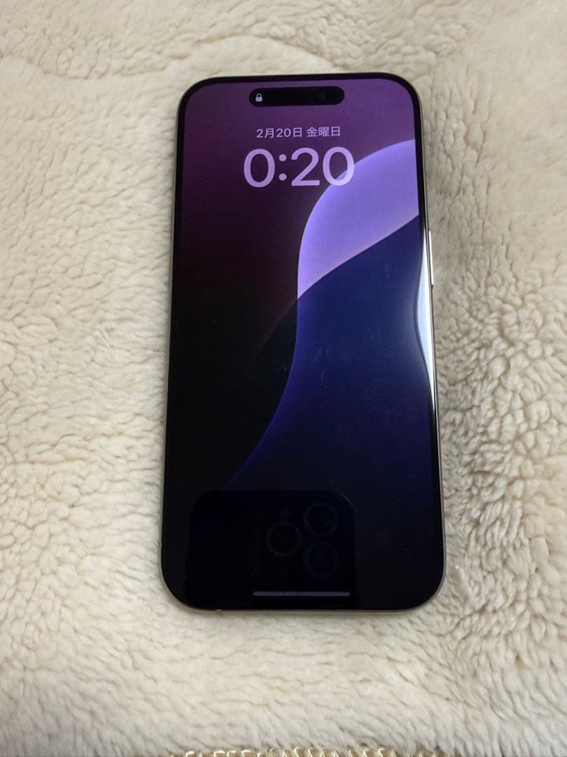 Apple iPhone 15Pro ナチュラルチタニューム本体