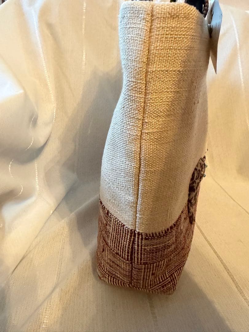 猫のパッチワークトートバッグ