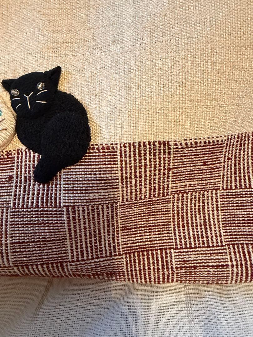 猫のパッチワークトートバッグ