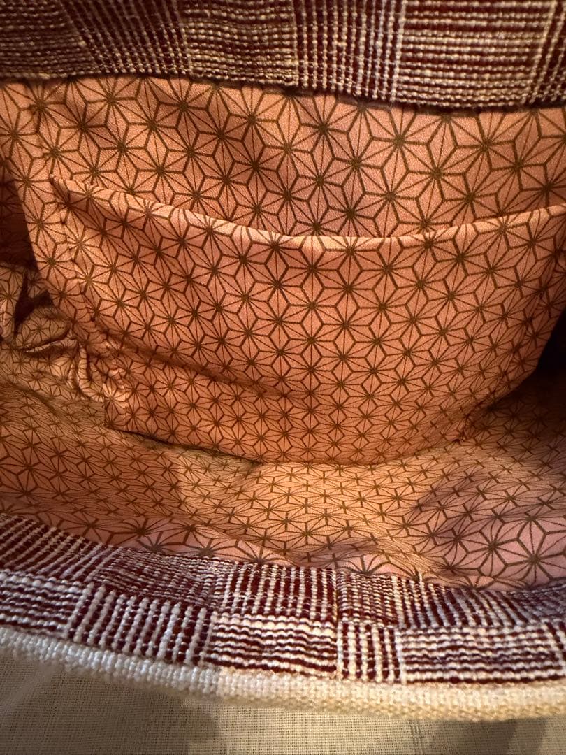 猫のパッチワークトートバッグ