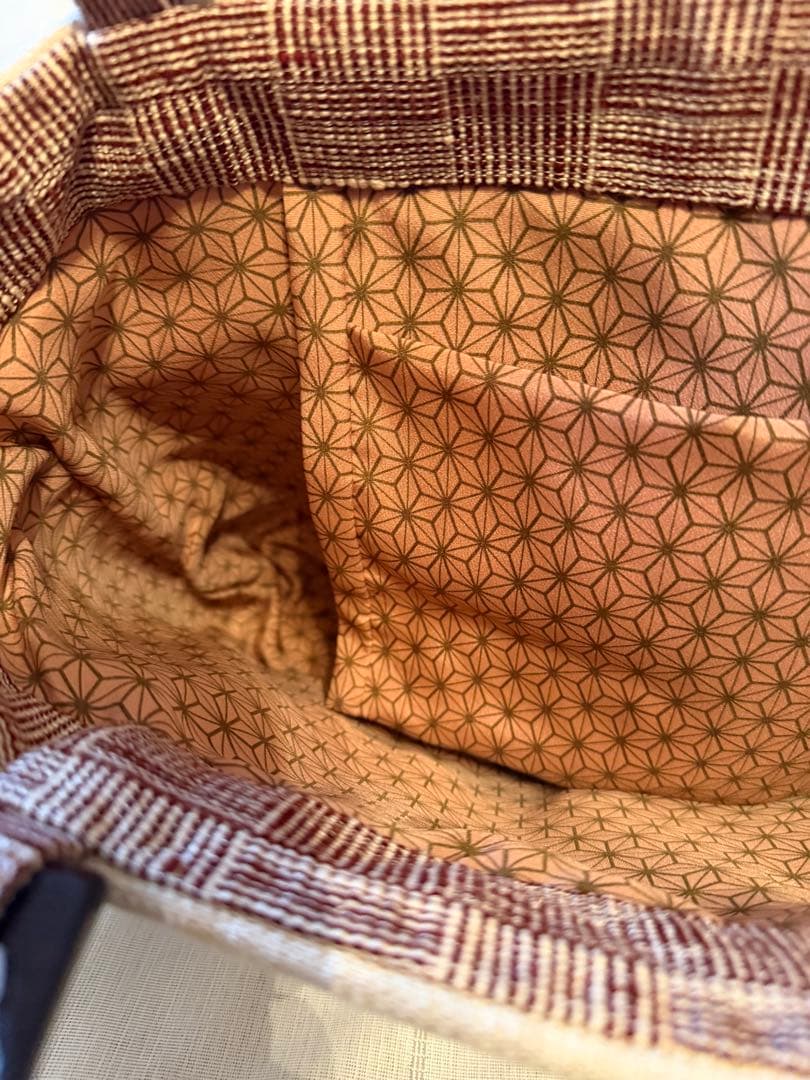 猫のパッチワークトートバッグ