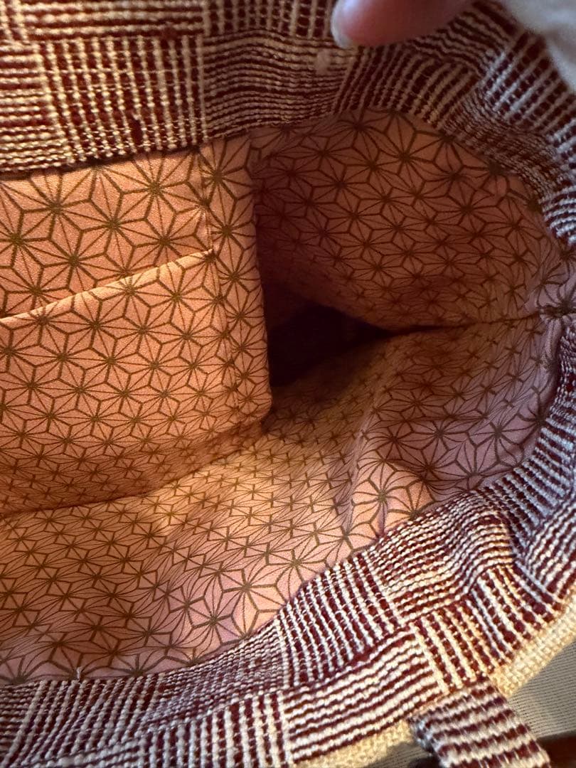 猫のパッチワークトートバッグ