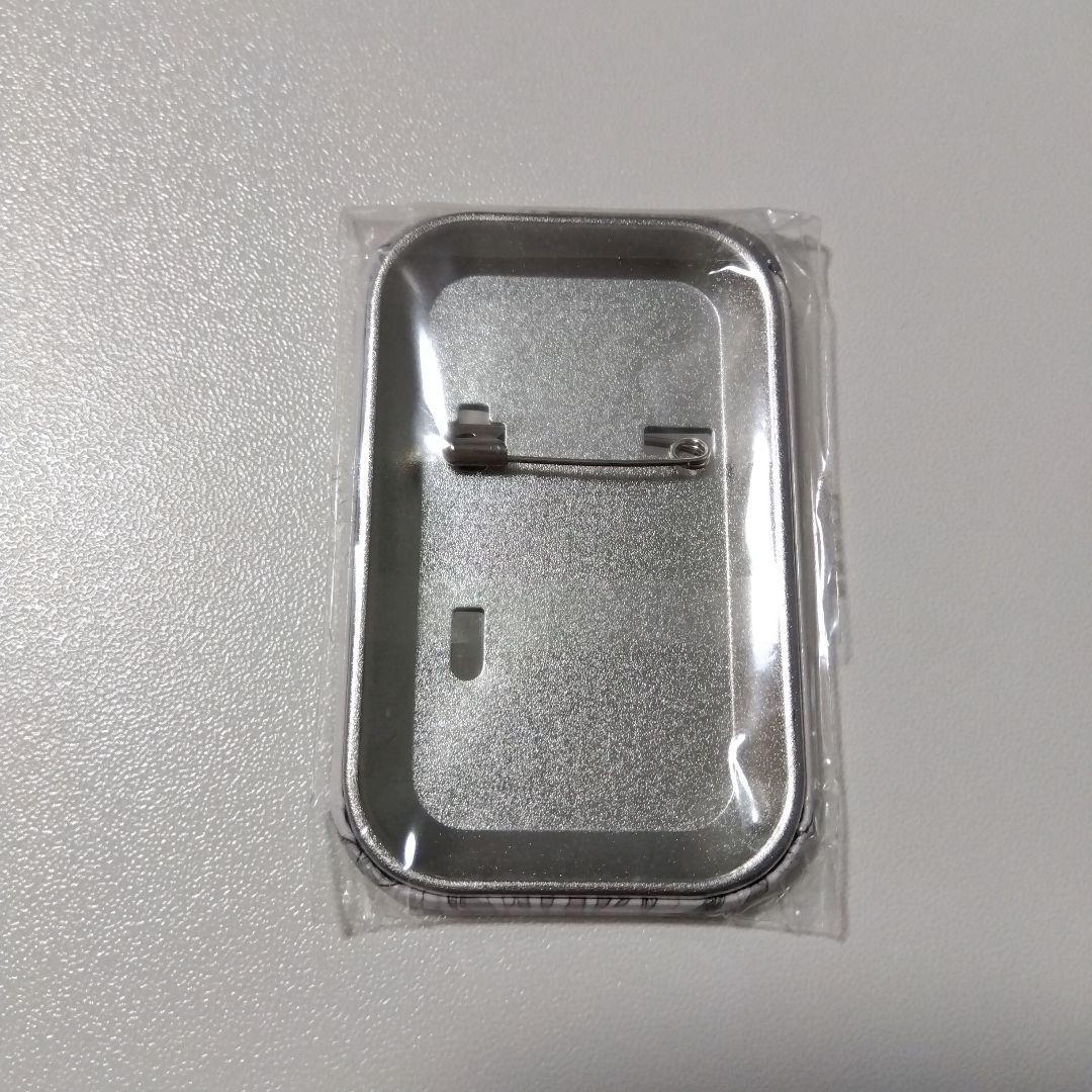 【テニスの王子様】越前リョーマ ジャンプ 50周年記念 スクエア缶バッジ