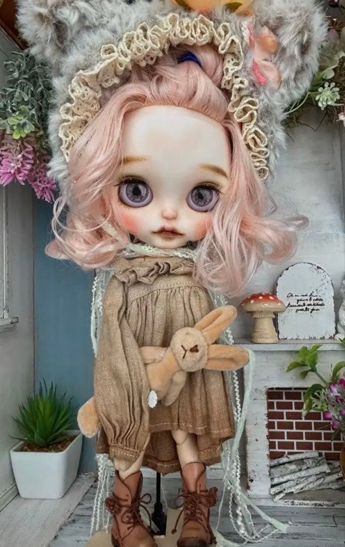 限定価格　カスタムアイシードール　ネオサイズ　白肌　ベージュピンク