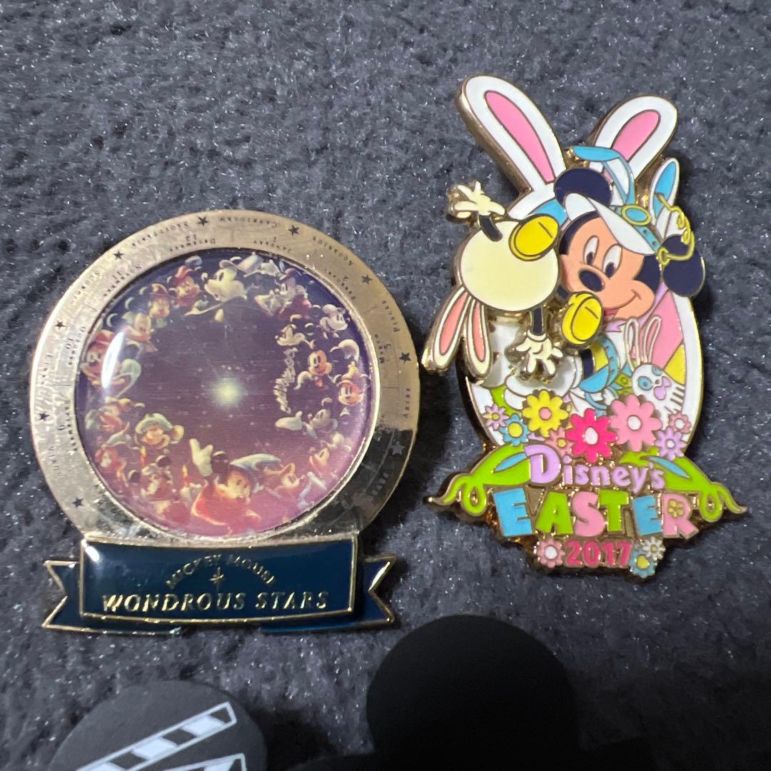 ディズニー ミッキー ピンバッジ 9点セット
