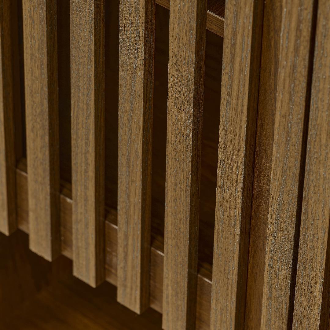 【ウォールナット】 玄関キャビネット 下駄箱 大容量収納キャビネット