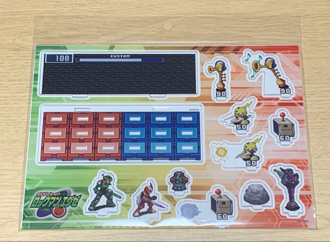 【未開封】ロックマンエグゼ バトルオペレーションセットイン！ アクリルジオラマ