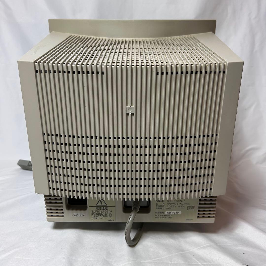 NECカラーディスプレイ CRT D-51 パソコン部品 ジャンク