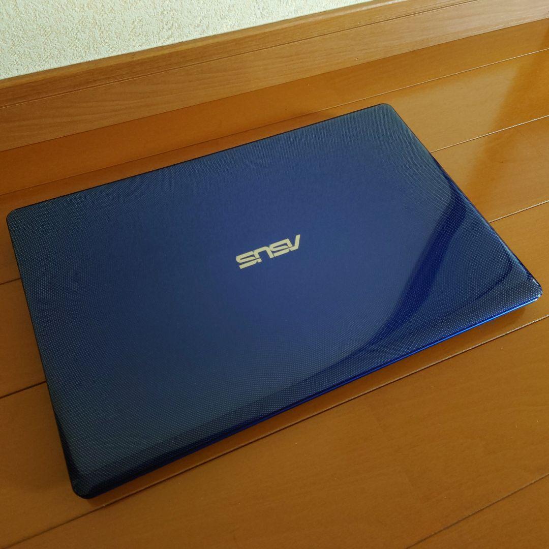 設定済み✨️ASUS ノートパソコン✨️ブルー✨️i3/新品SSD/オフィス