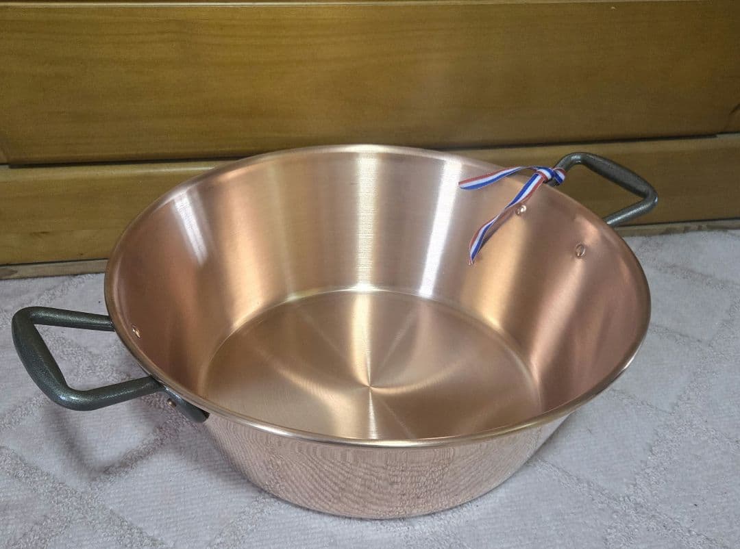 BAUMAL 銅製ジャム鍋 　38cm