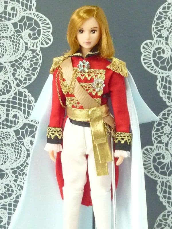 宝塚歌劇 男役衣装風『オスカル赤色軍服』⑤