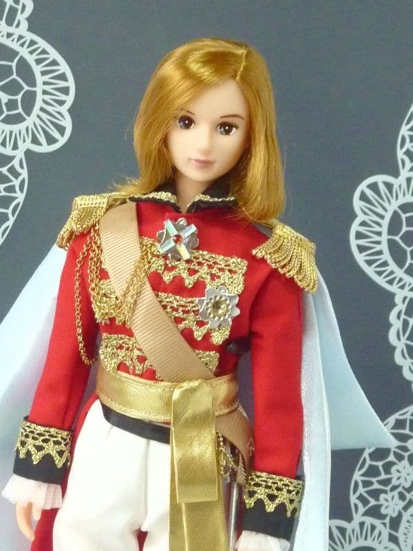 宝塚歌劇 男役衣装風『オスカル赤色軍服』⑤