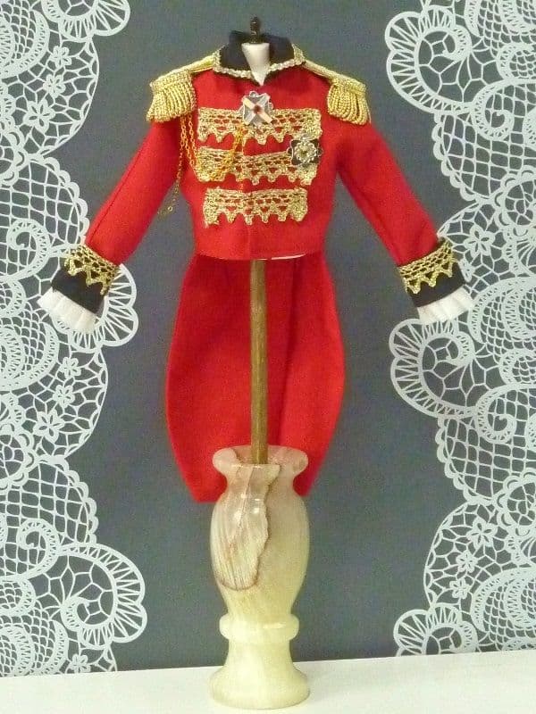 宝塚歌劇 男役衣装風『オスカル赤色軍服』⑤