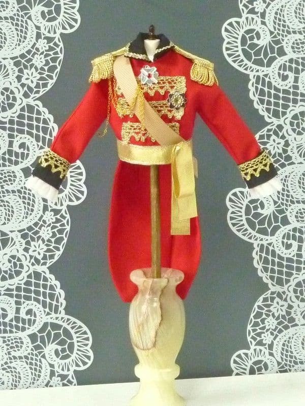 宝塚歌劇 男役衣装風『オスカル赤色軍服』⑤