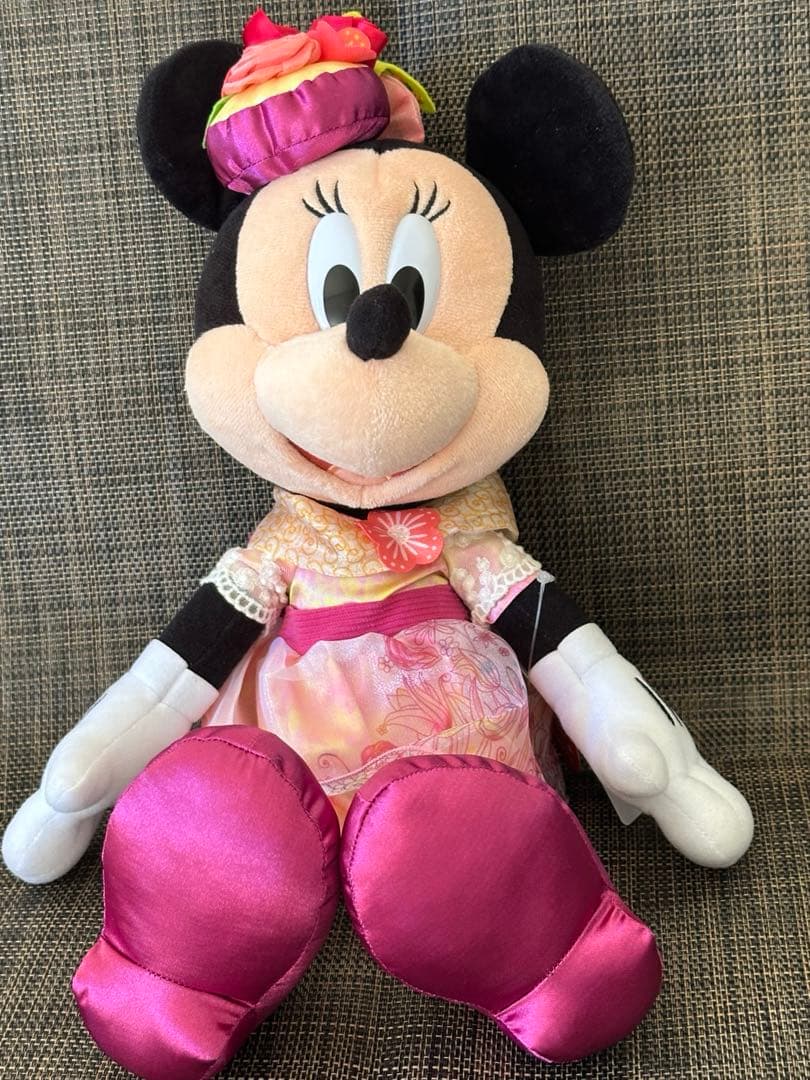 ディズニー　ミニー　ミニーのスタイルスタジオ　ぬいぐるみ　カチューシャ　セット