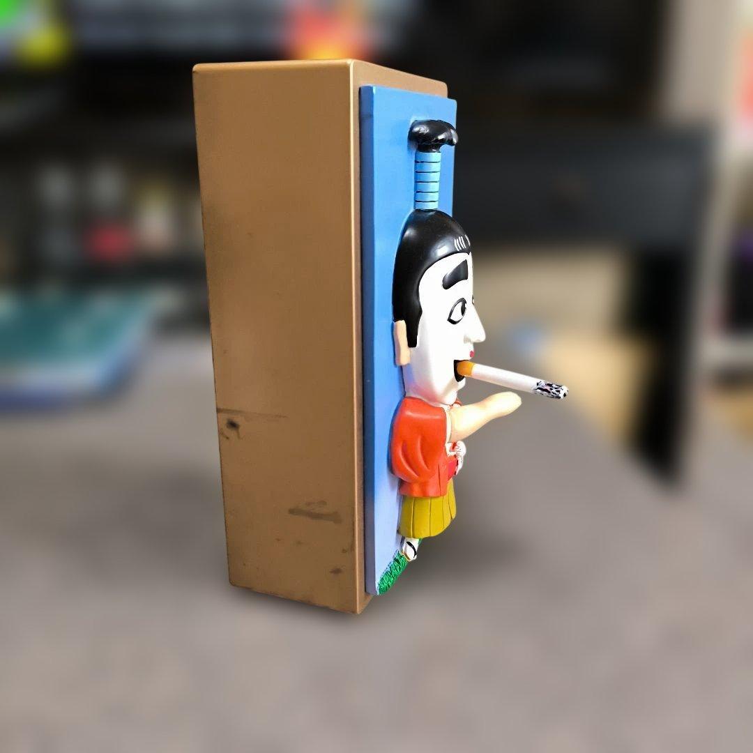 志村けんティシュケース　改タバコスティック仕様