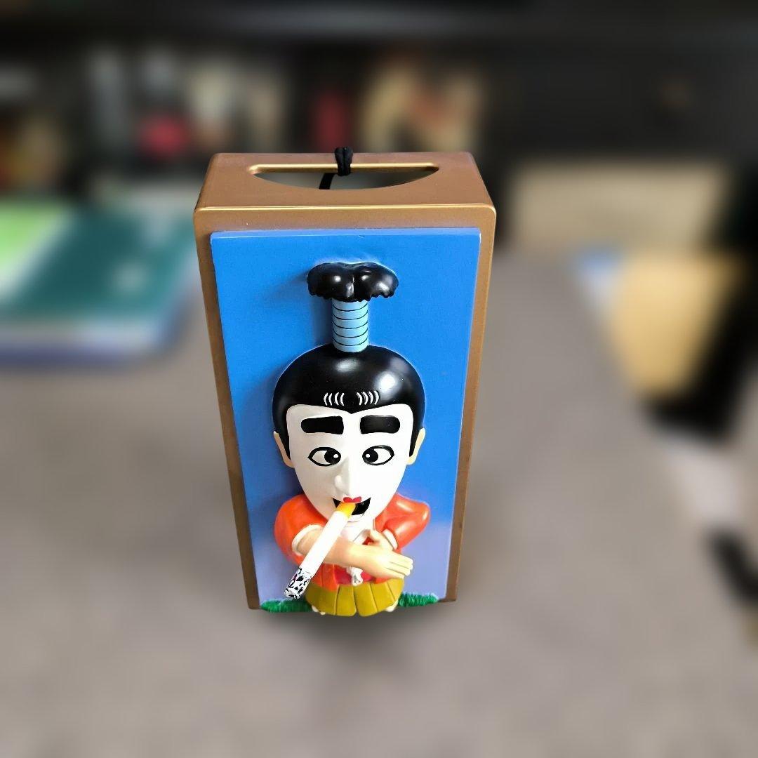 志村けんティシュケース　改タバコスティック仕様