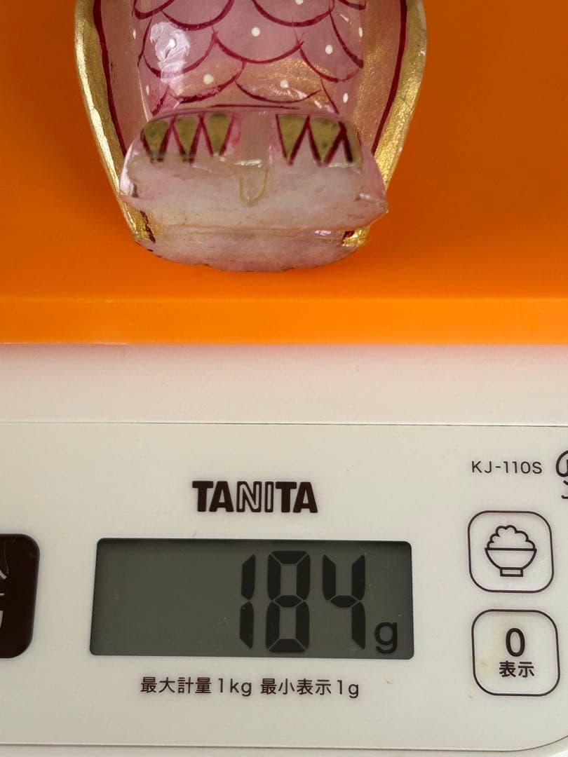 レア【天然石】 ペイント フクロウ ふくろう 梟 ペア 水晶、ローズクォーツ