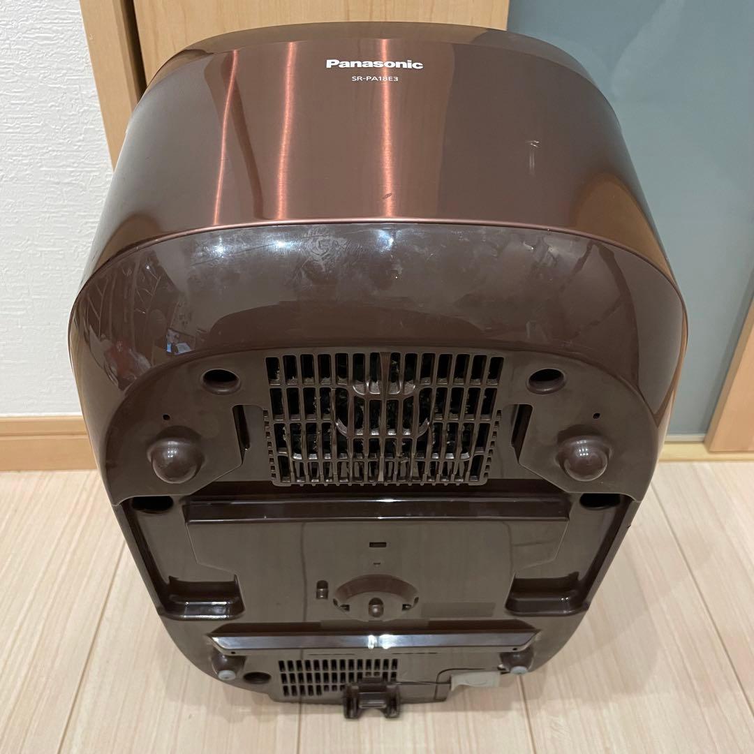 Panasonic パナソニック 可変圧力IHジャー炊飯器 SR-PA18E3