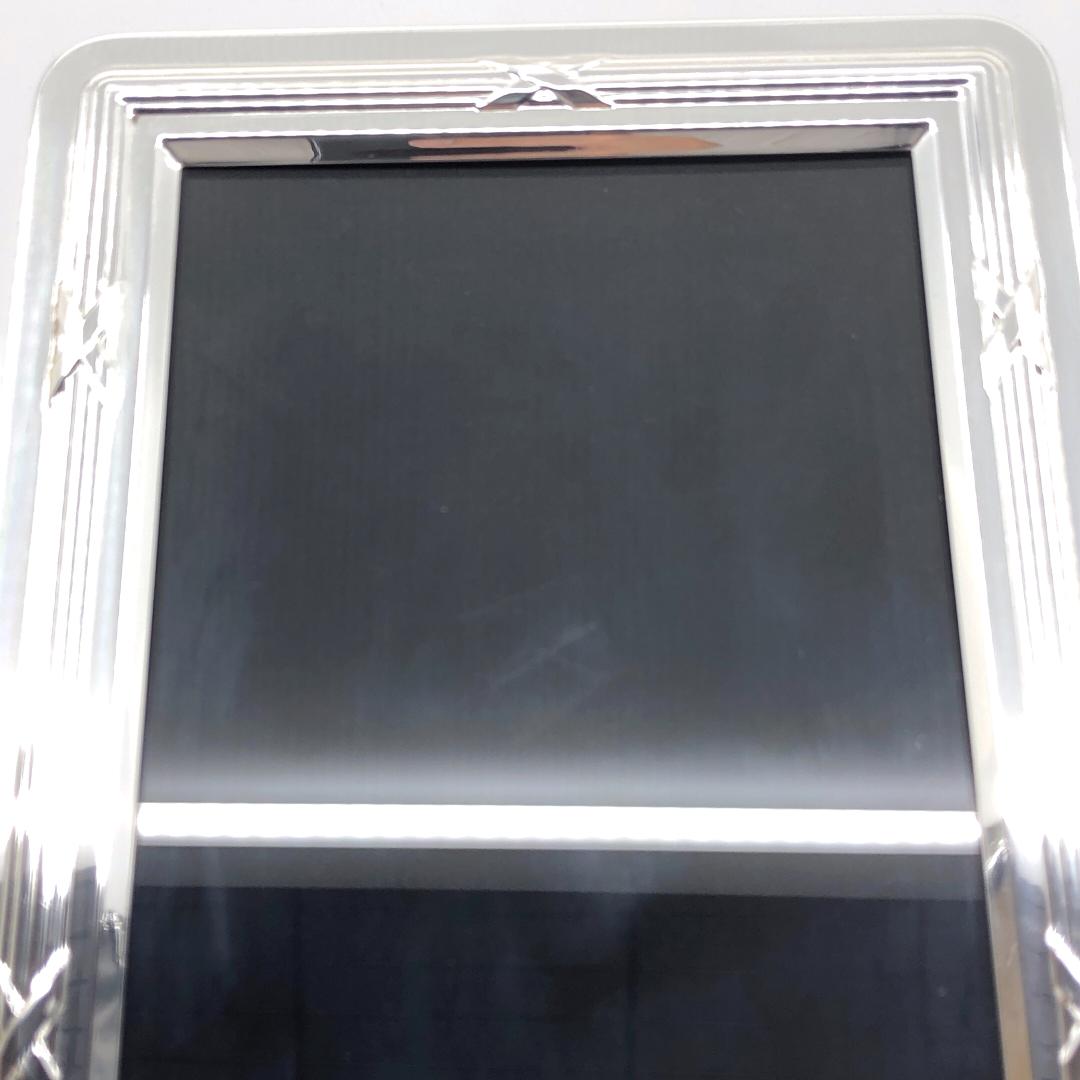 【美品】クリストフル／フォトフレーム 写真立て シルバー／CF5