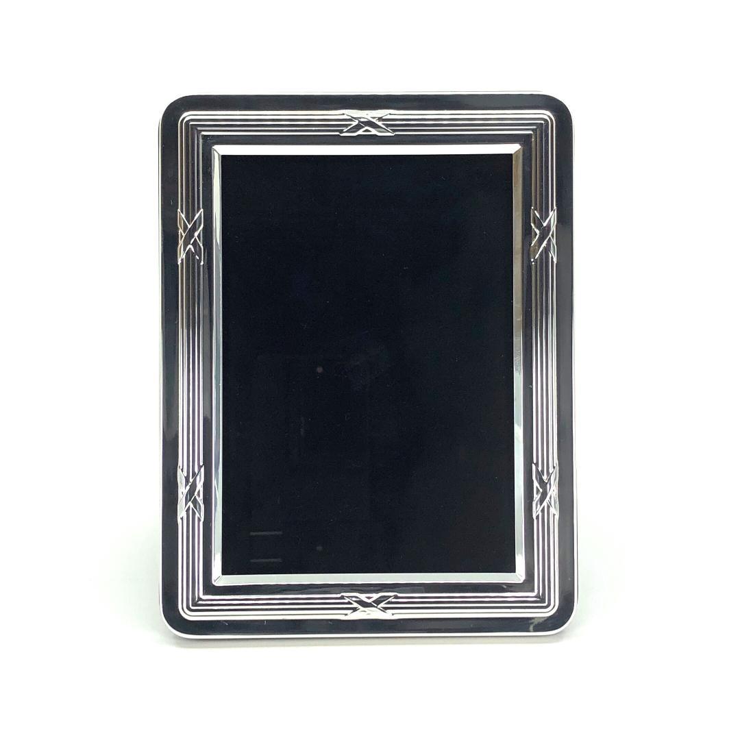 【美品】クリストフル／フォトフレーム 写真立て シルバー／CF5