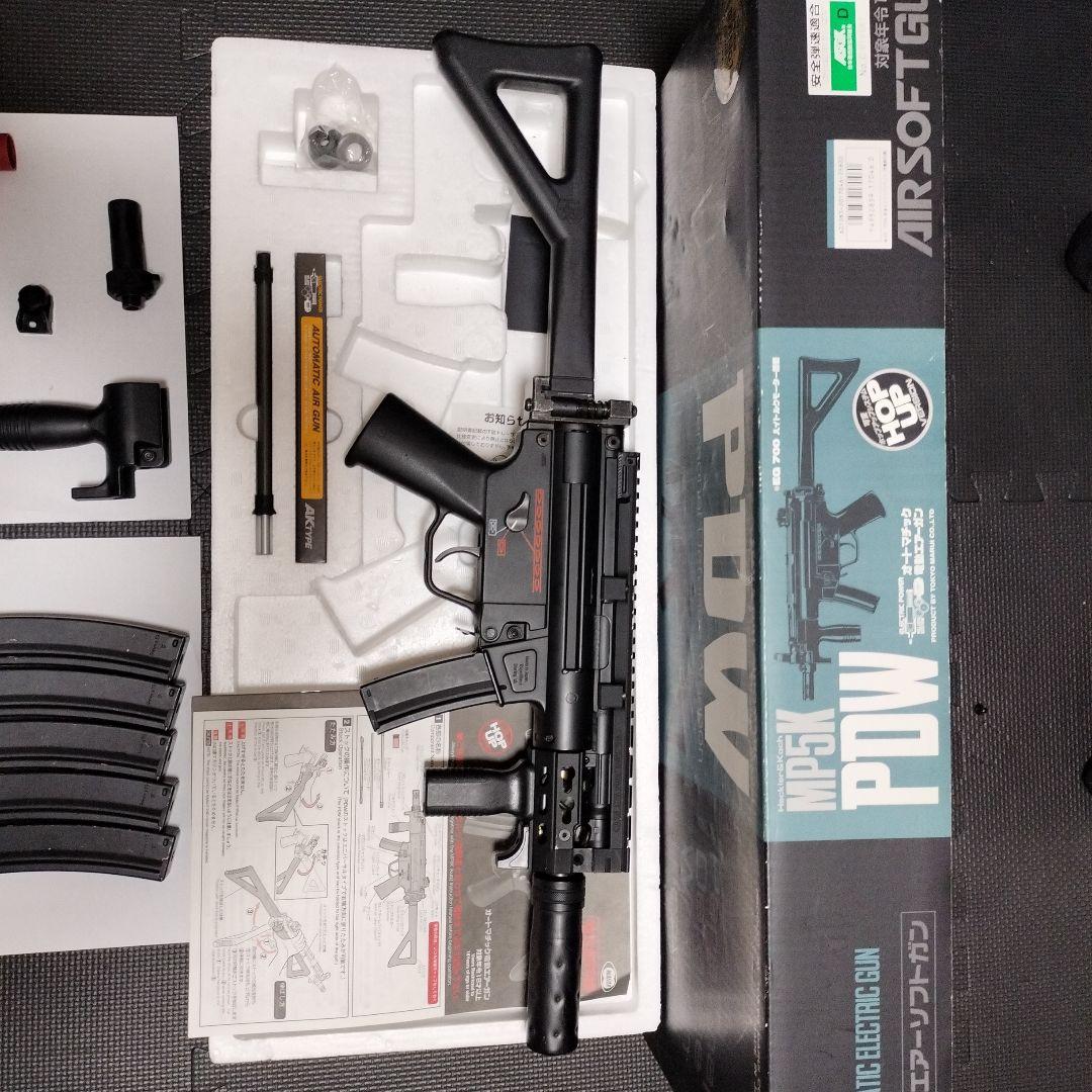 値段交渉可 東京マルイ H&K MP5クルツPDW 電動ガン　ラスカル
