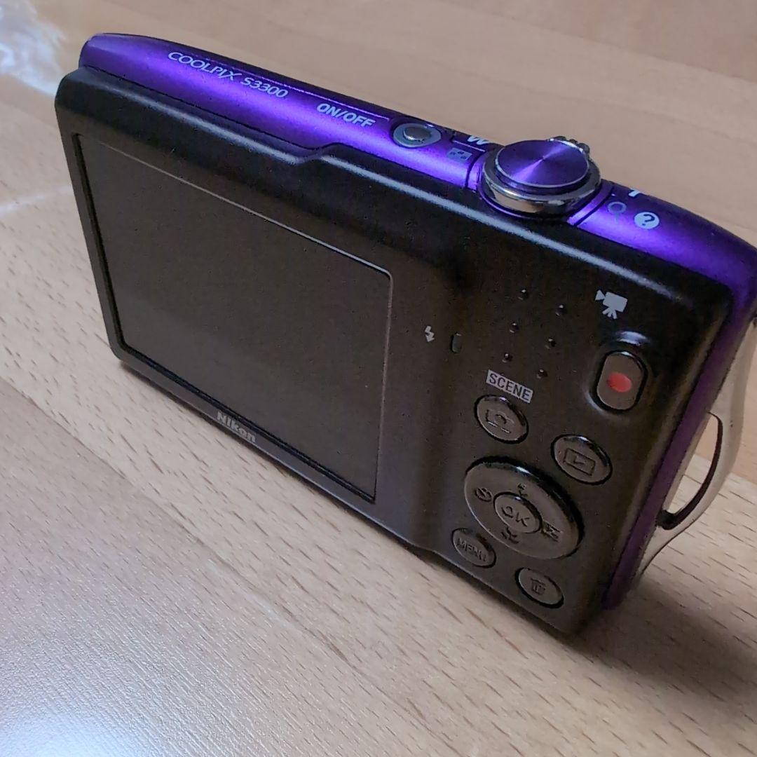 【ジャンク】Nikon COOLPIX s3300 コンパクトデジタルカメラ