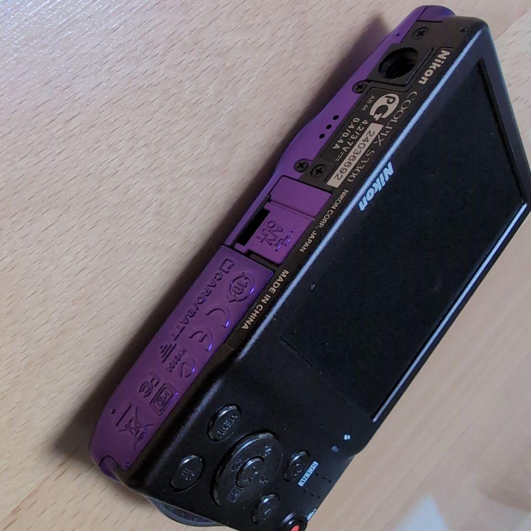 【ジャンク】Nikon COOLPIX s3300 コンパクトデジタルカメラ
