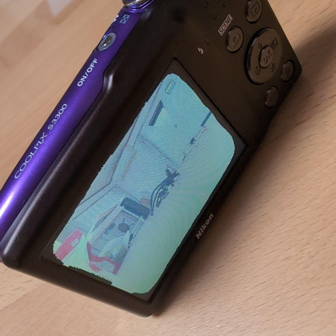 【ジャンク】Nikon COOLPIX s3300 コンパクトデジタルカメラ