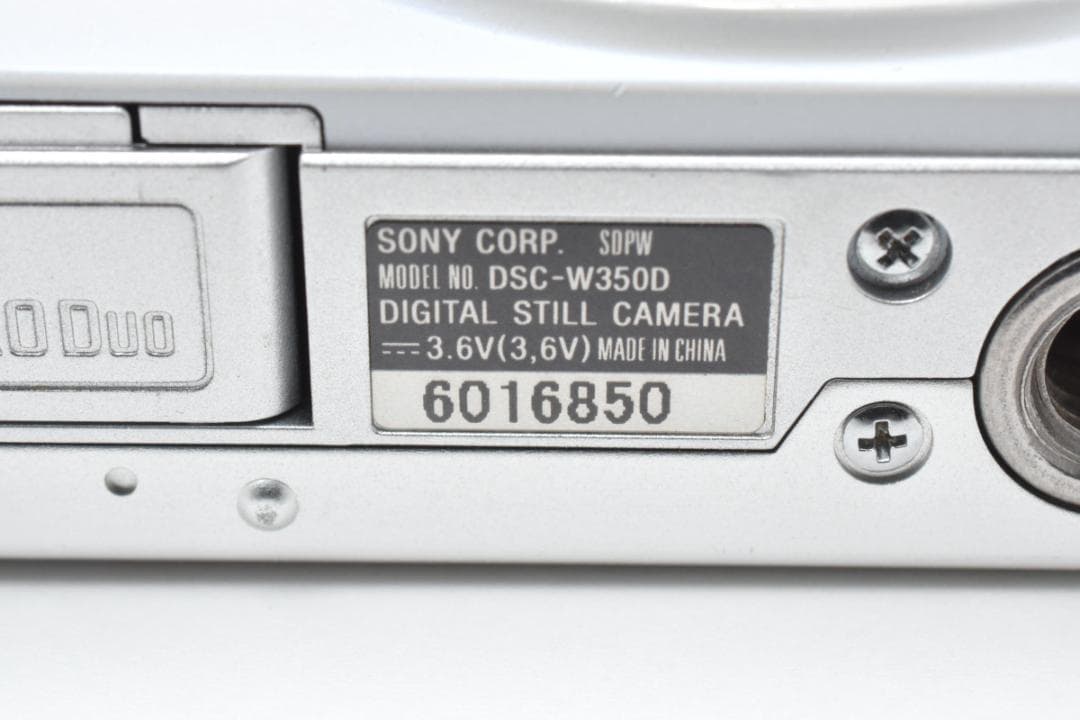 SONY Cyber-Shot DSC-W350Dデジカメ　訳あり品#1862