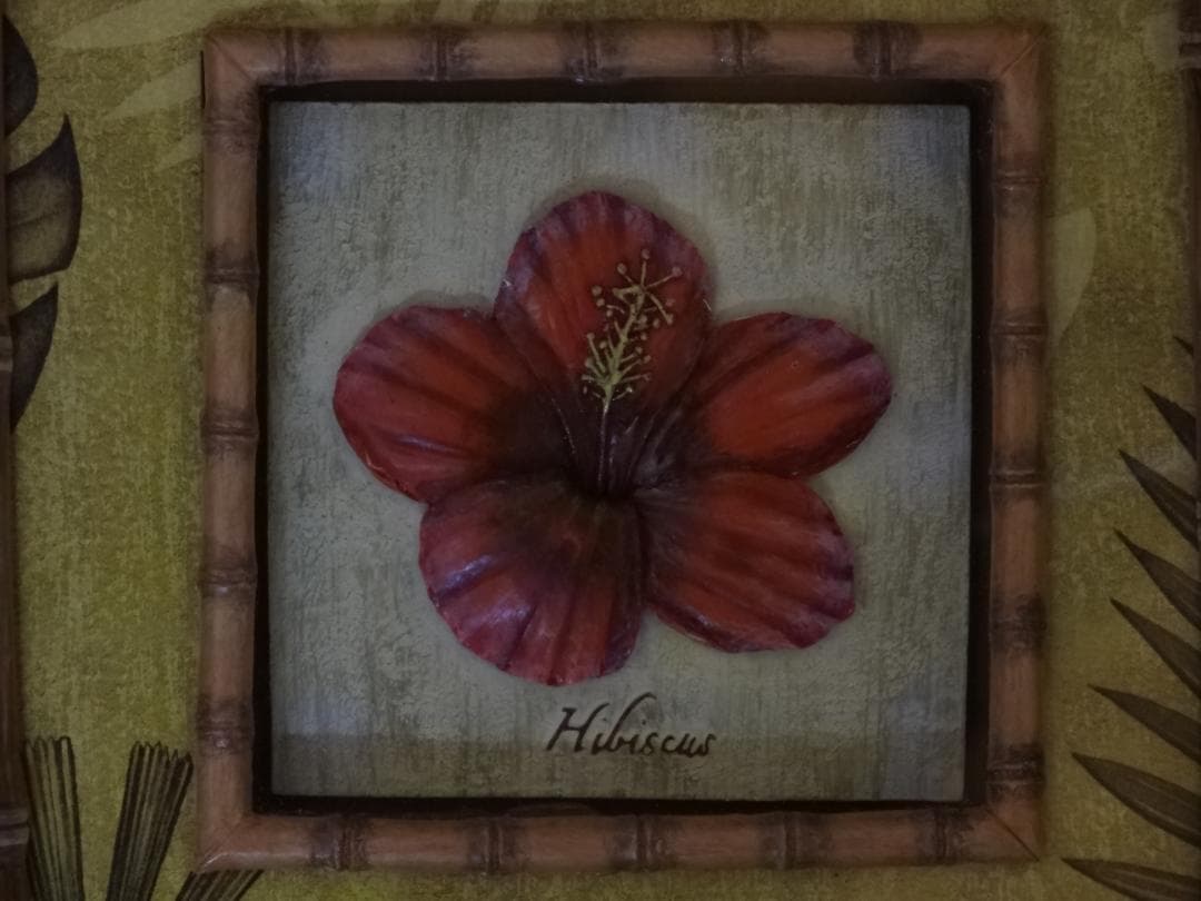 絵画 Charlene Audrey 2005 Tropic Flower 2-Set