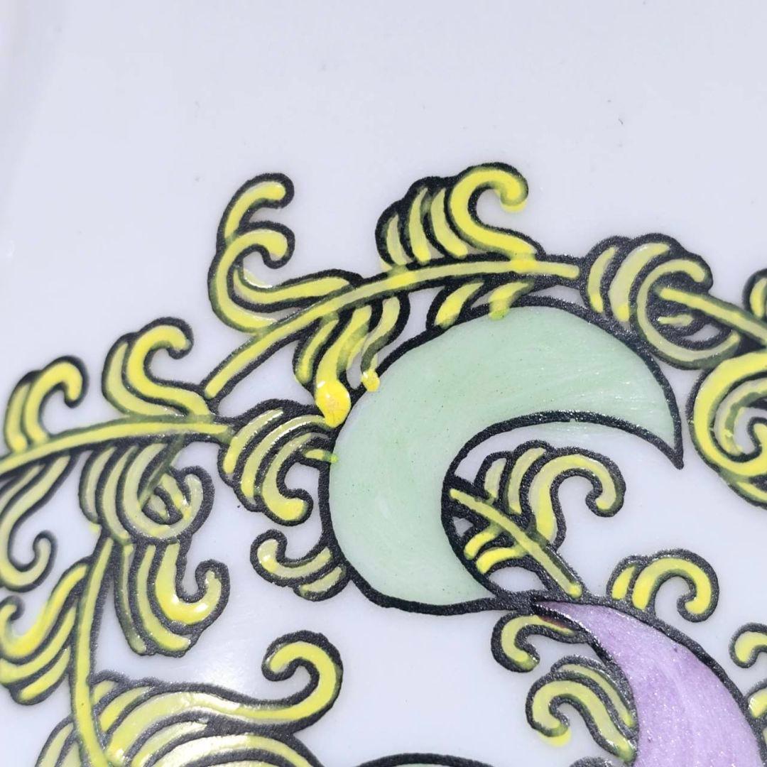 中国美術 鳳蕭圖 花瓶 仙女 磁器製花瓶 乾隆年製 職人手描き 西王母 当時物