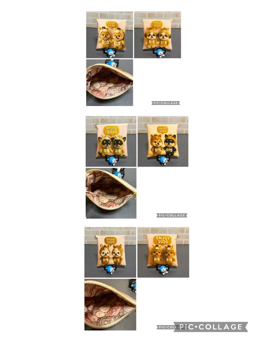 ♡フラットポーチセット♡