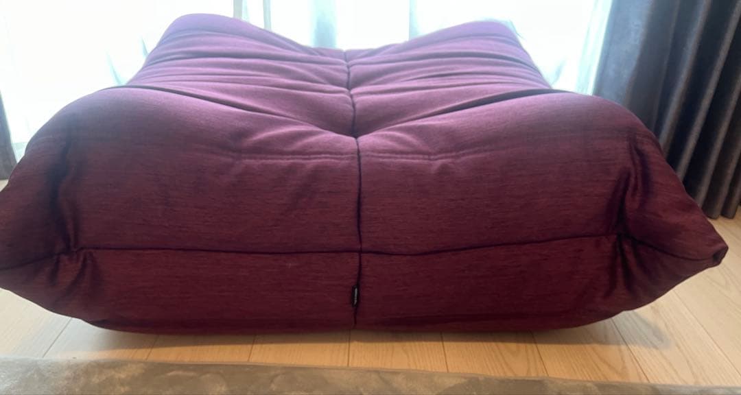 専用です！正規品 リーンロゼ バフ トーゴ オットマン ソファー パープル パフ