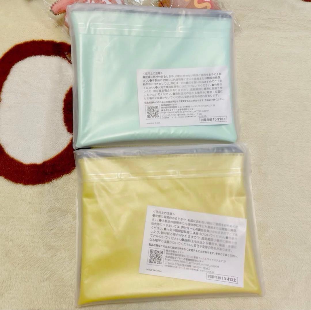 なんでもいきもの のりおにぎり カニエビドッグ ぬいぐるみ マスコット ポーチ