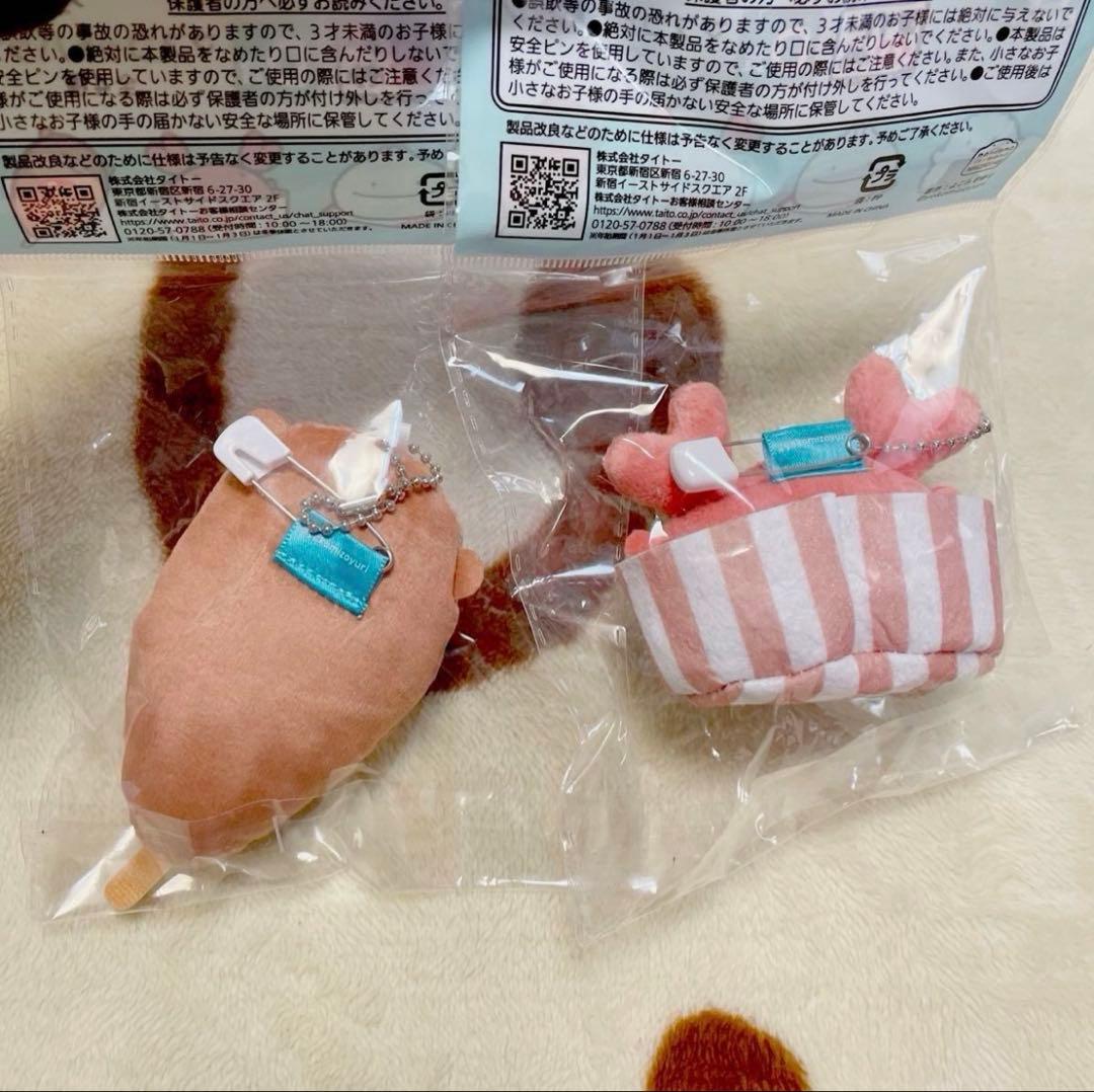 なんでもいきもの のりおにぎり カニエビドッグ ぬいぐるみ マスコット ポーチ