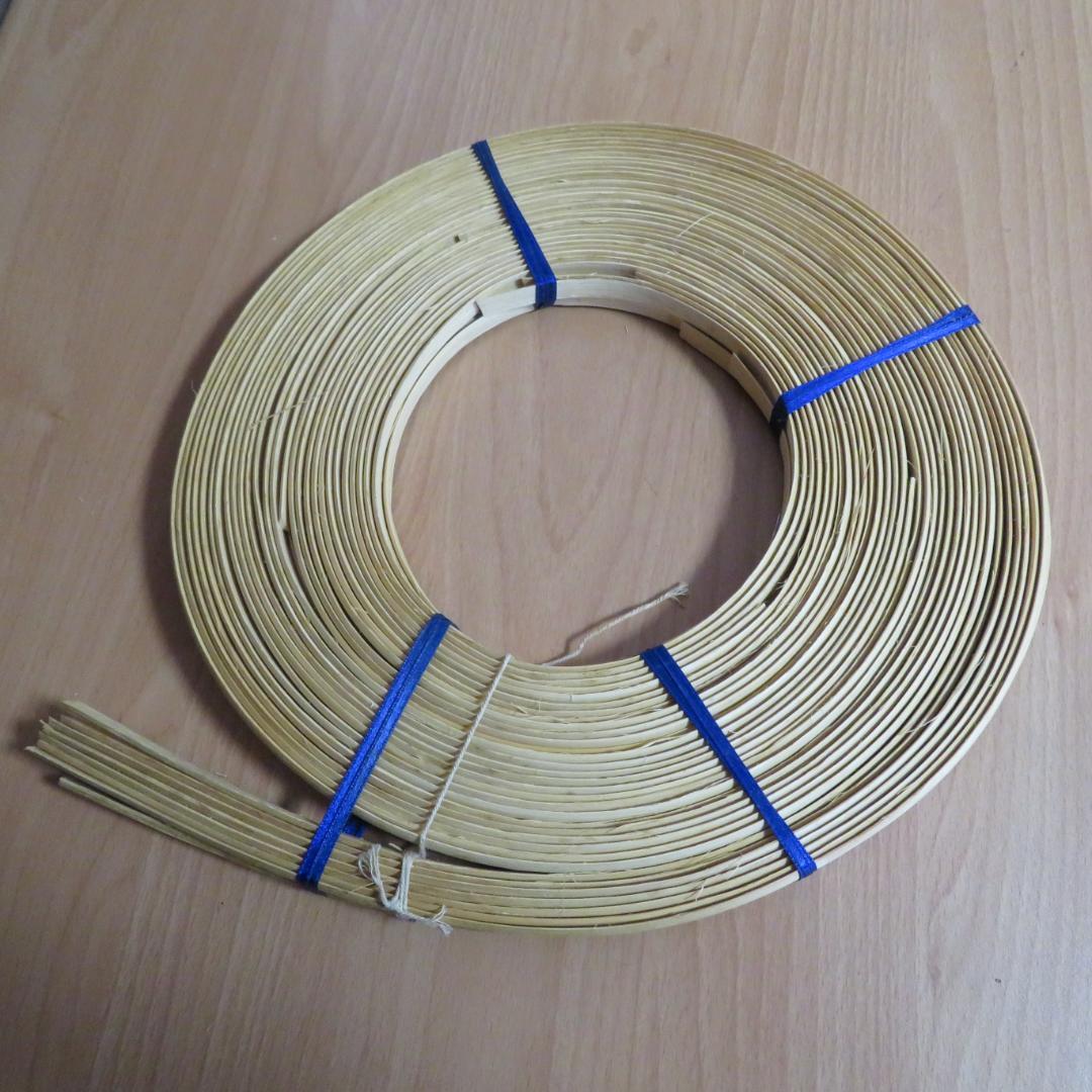 希少レア　ハンドメイド　バスケット材料　リード　5点セット　約2,200g　木製