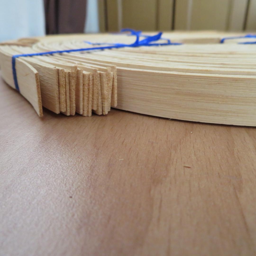 希少レア　ハンドメイド　バスケット材料　リード　5点セット　約2,200g　木製