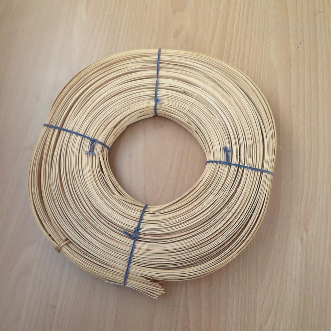 希少レア　ハンドメイド　バスケット材料　リード　5点セット　約2,200g　木製