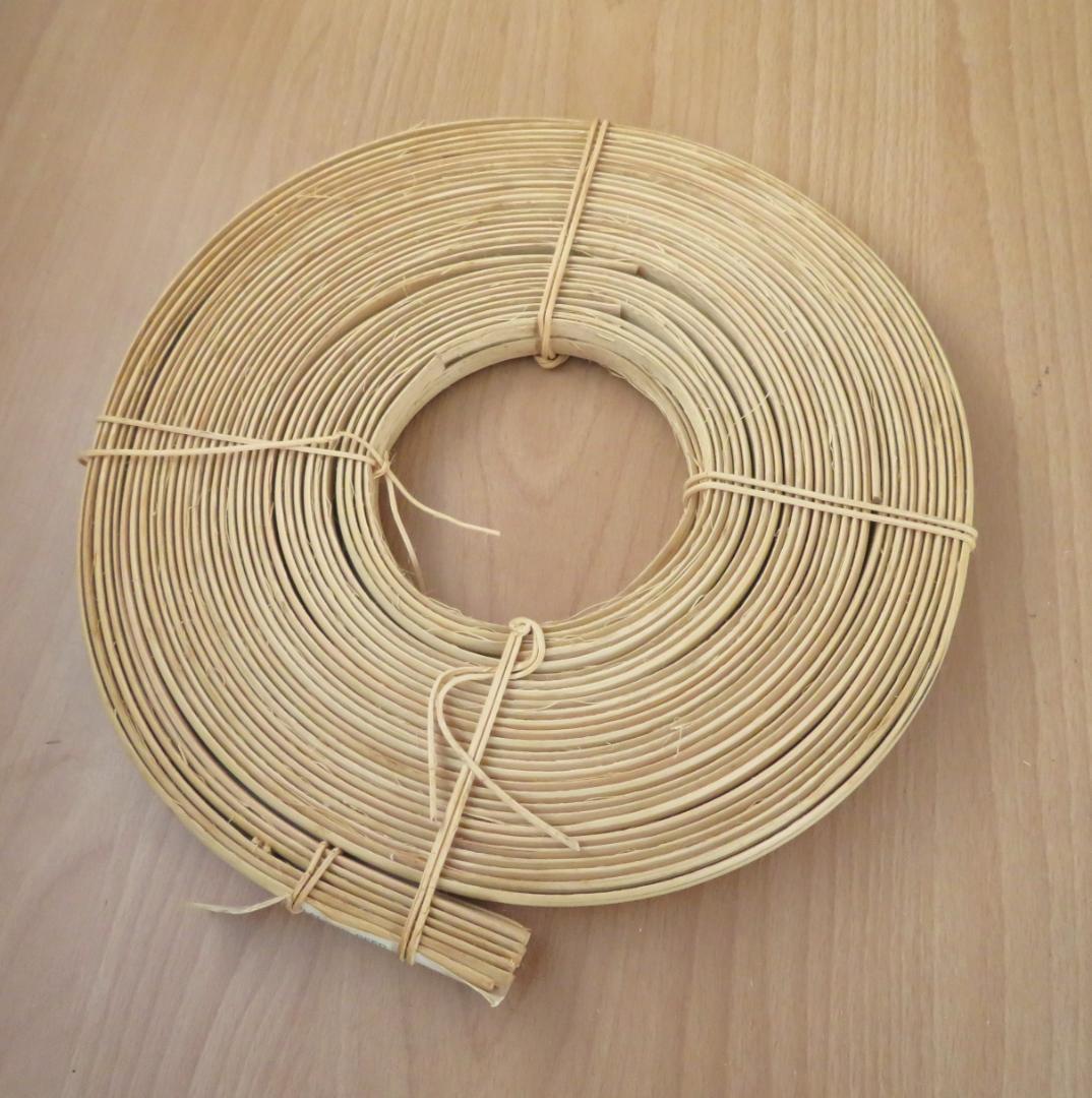 希少レア　ハンドメイド　バスケット材料　リード　5点セット　約2,200g　木製