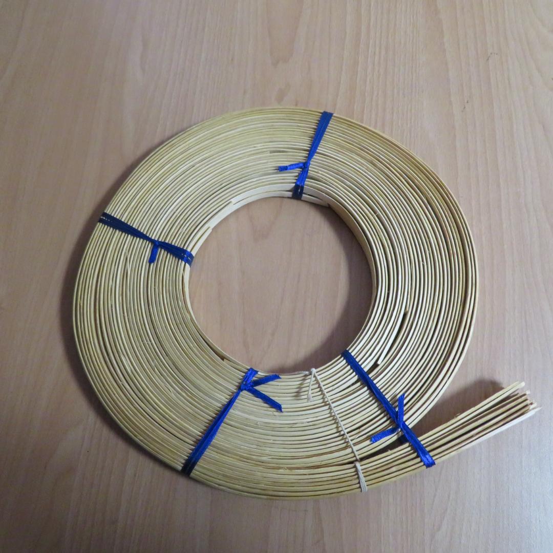 希少レア　ハンドメイド　バスケット材料　リード　5点セット　約2,200g　木製