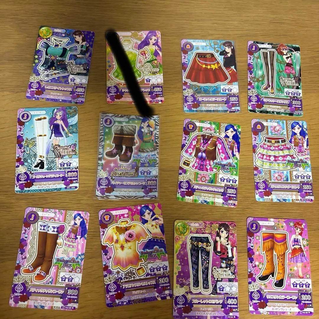 アイカツカードセットいちごのプレミアムレアの含むばら売り可