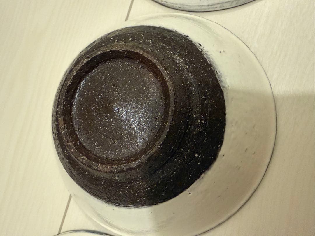 信楽焼 浅いお椀 4個セット