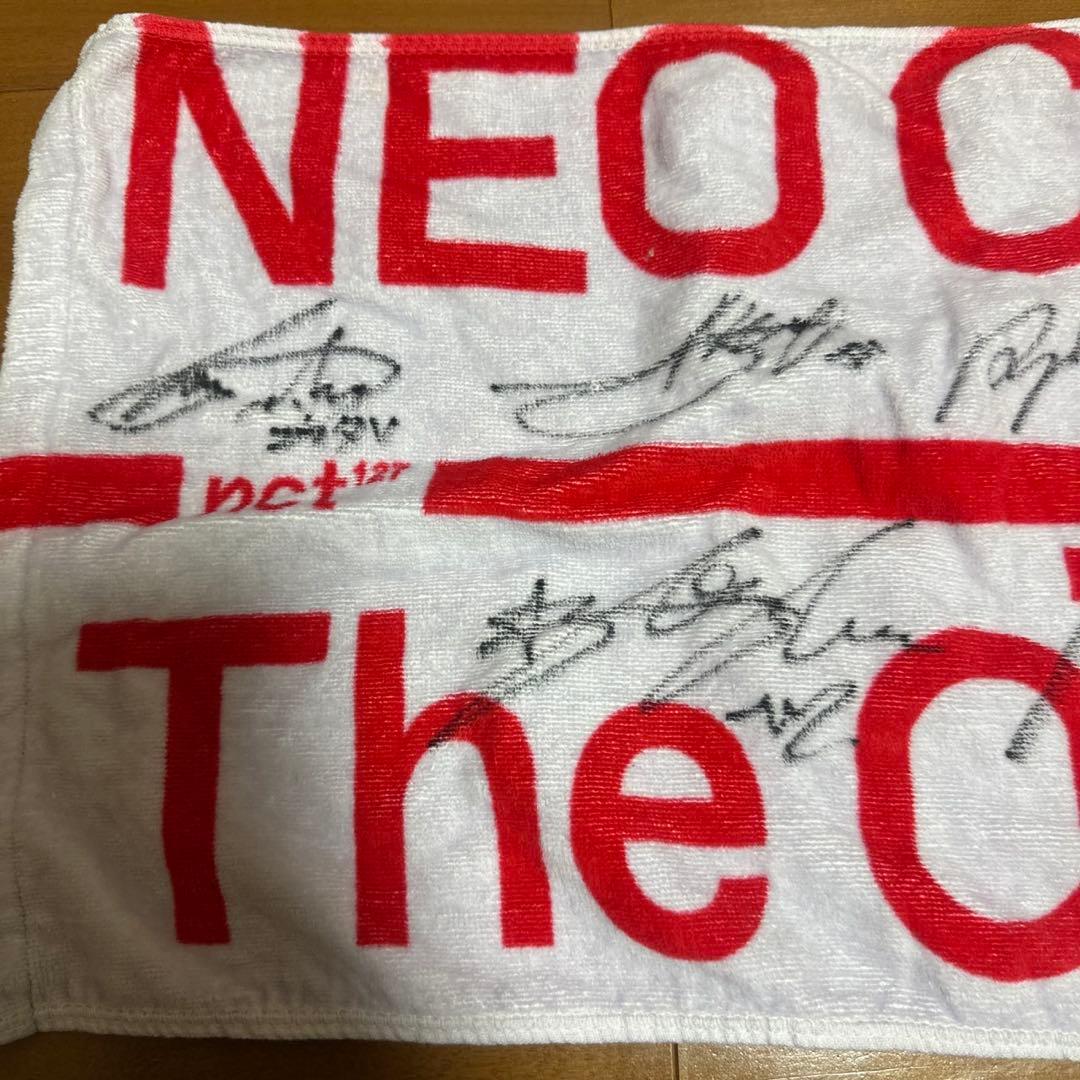 NCT127 直筆　サイン入りタオル