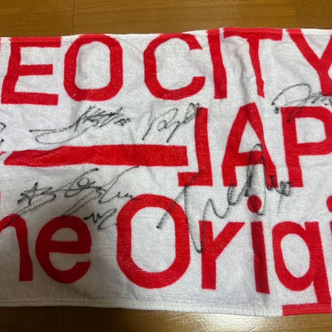 NCT127 直筆　サイン入りタオル