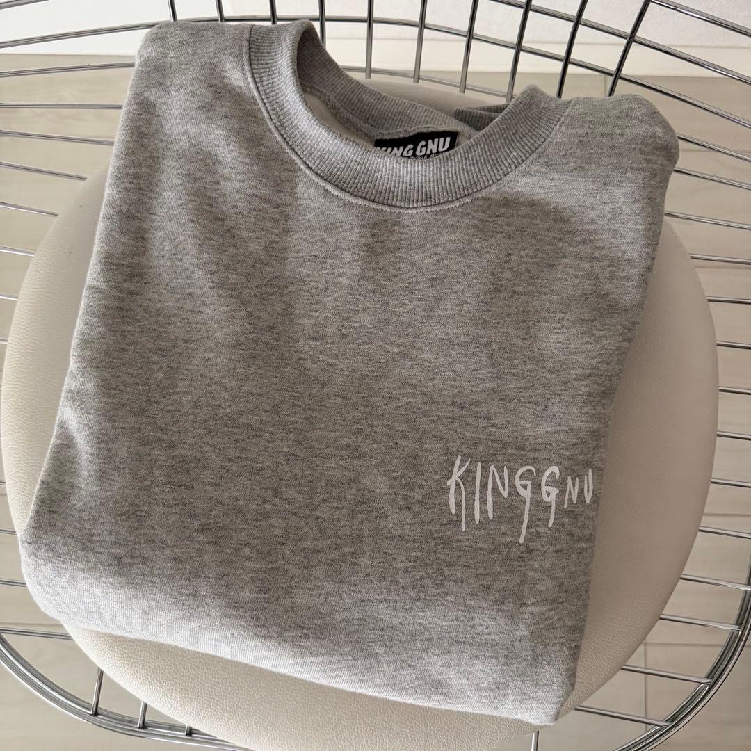 King Gnu SWEAT GRAY Mサイズ