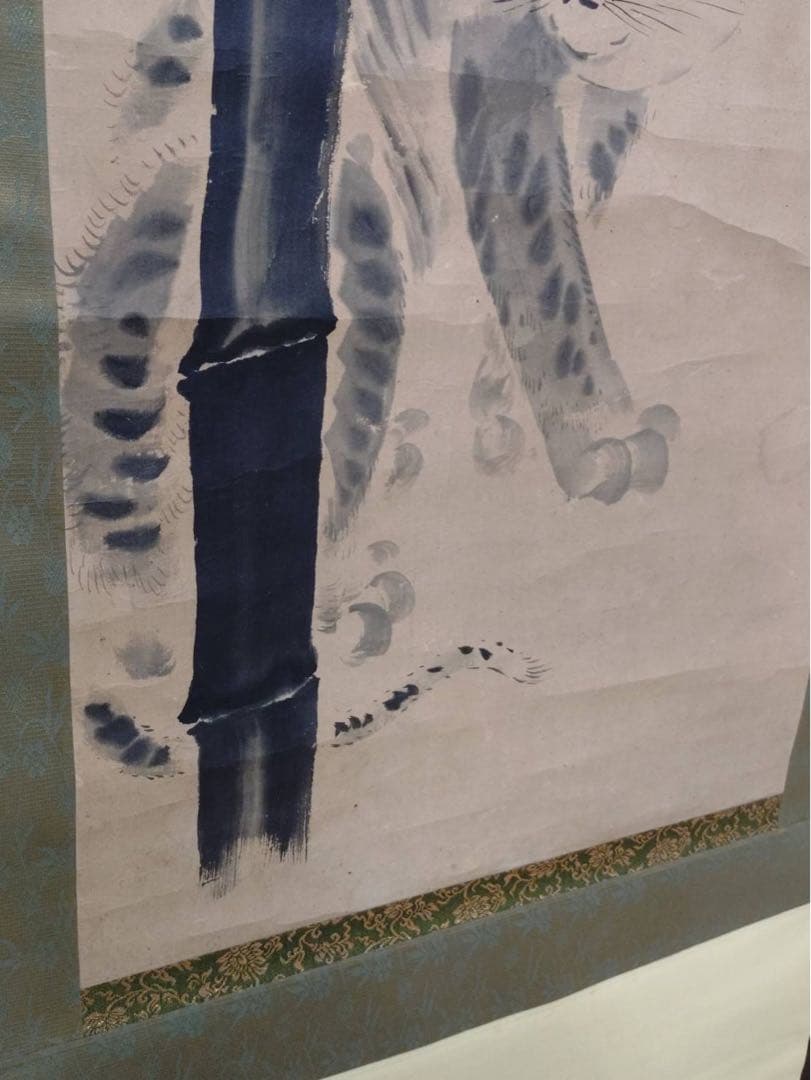3-3394 掛軸　佐竹曙山　秋田蘭画