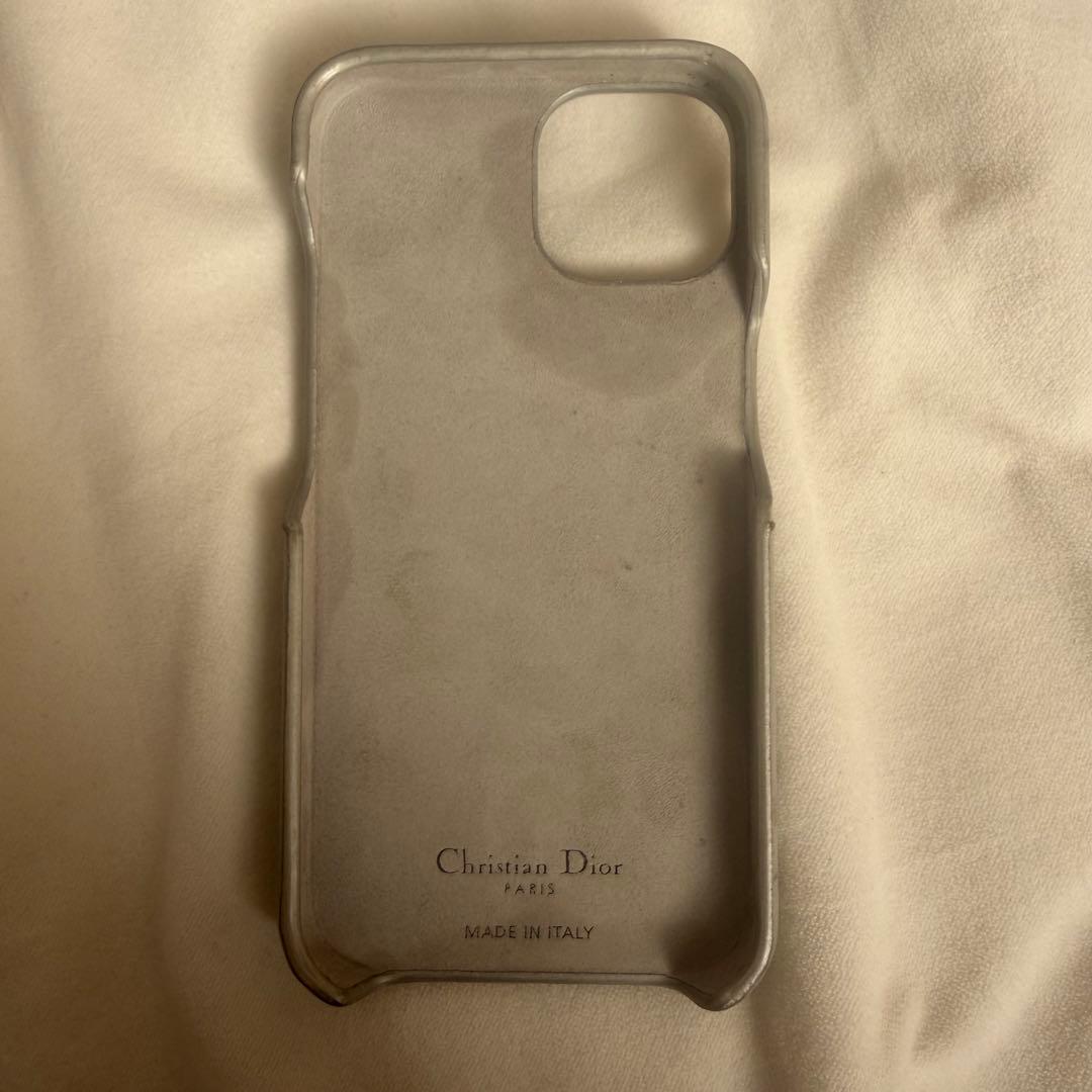 Christian Dior シルバー iPhone13ケース