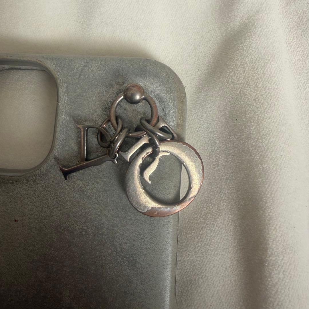 Christian Dior シルバー iPhone13ケース